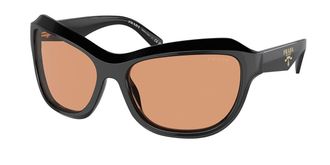 Prada PR A27S 16K07V Womens Sunglasses Black Size 62