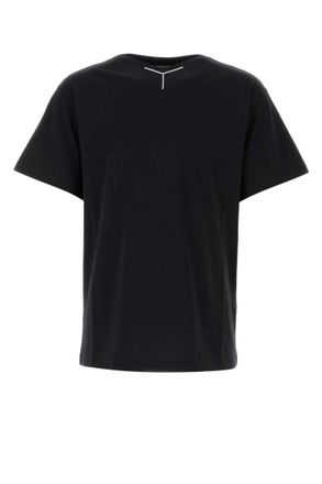 Y / Project Black cotton t-shirt