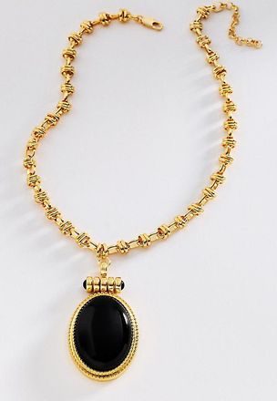 Luv AJ Midnight Mesa Pendant Necklace