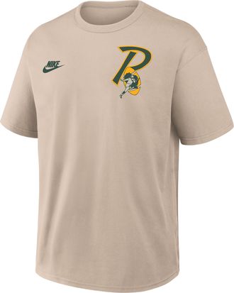 Nike Green Bay Packers Rewind Max90 Nike Mens NFL T-Shirt in Brown | 04T605Y7TV-BUN