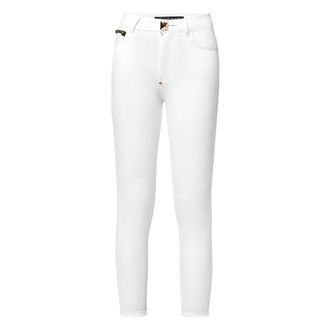 Philipp Plein Dames, Jeans, Wit, Maat: W25 Katoen