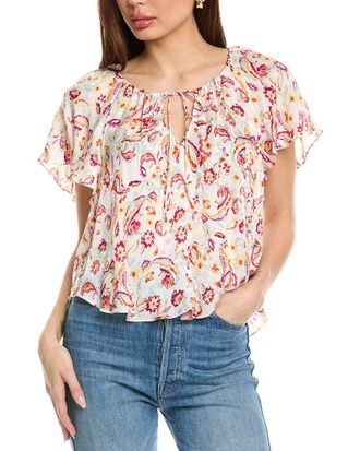 Isabel Marant Isabel Marant Etoile Penelope Silk-Blend Blouse