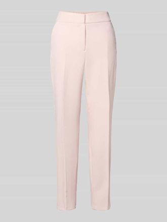 s.Oliver Black Label Slim Fit Schmale Hose mit elastischem Bund in Rosa, Gr&ouml;&szlig;e 34