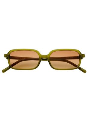 Freyrs Eyewear Miki Rectangular Sunglasses in Olive at Nordstrom