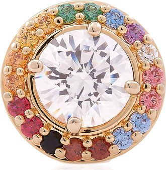 Swarovski Matrix Tack Pin Gold Shiny Multi