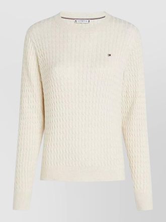 Tommy Hilfiger cable-knit cotton sweater