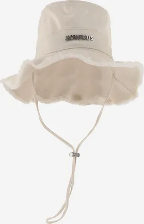 Jacquemus Mens Le Bob Artichaut Hat Ivory Cotton