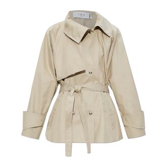 Iro Trench Coats, female, Beige, Size: M Ralya Coat