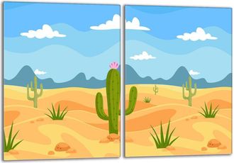 OEM Placa Protectora De Vidrio Para Estufa 2x40x52 Cactus