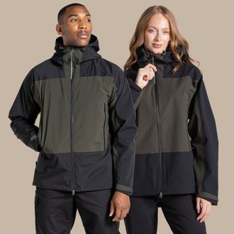 Craghoppers Expert Active Jas voor heren (Donker ceder groen/zwart)