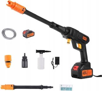 OEM Hidrolimpiadora A Bater&iacute;a De Alta Presi&oacute;n Hasta 100 Bares Set 600w Jard&iacute;n Coche