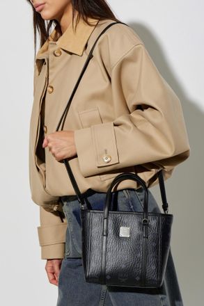 MCM Toni Mini Bag, Womens, Black