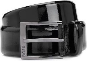 BOSS Elloy Patent Leather Belt in Black at Nordstrom Rack, Size 36