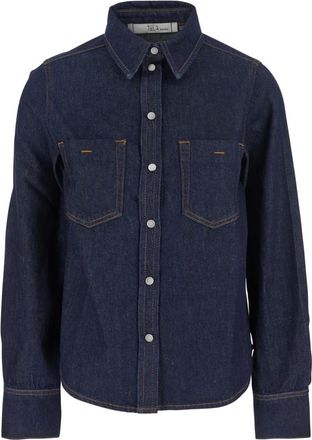 Tela Donna, Camicette, Blu, S, new