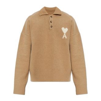 Ami Uomo, Maglie, Beige, M, new