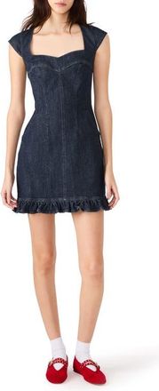 Steve Madden Minta Denim Dress in Dark Indigo at Nordstrom, Size 16