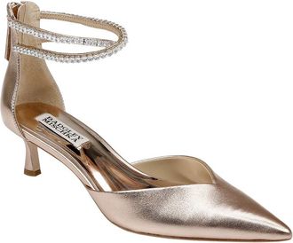 Badgley Mischka Lilibeth Leather Pump