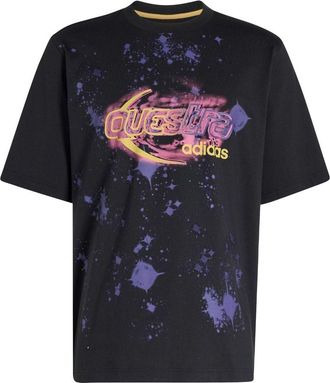 adidas Adilenium Season 5 Questra Graphic T-Shirt Black KX4844