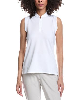 adidas Adidas Ultimate Zip Sleeve Polo Shirt