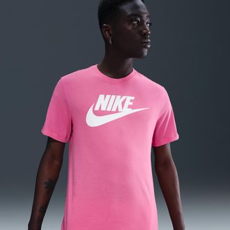 Nike Mens Nike Sportswear T-Shirt in Pink | AR5004-685