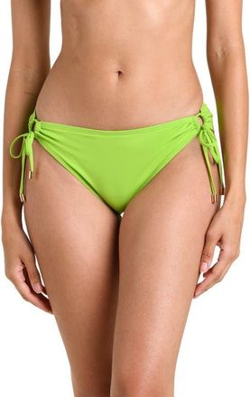 La Blanca Island Goddess Hipster Bikini Bottoms in Apple at Nordstrom, Size 10