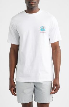 Boardies Romancing the Wave Graphic T-Shirt in White at Nordstrom, Size Xx-Large
