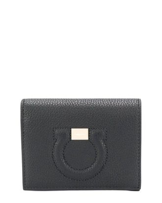 Ferragamo Gancini Leather Card Case