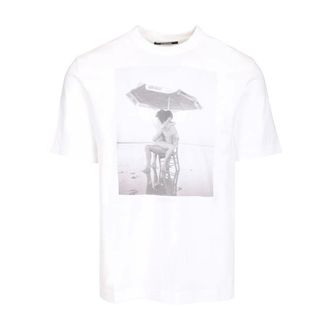 Jacquemus Heren, Tops, Wit, Maat: M Katoen