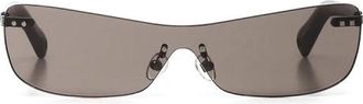 Jacquemus Zwarte zonnebril met UV-bescherming - unisex - Zonnebrillen - Zwart - ONE Size - Accessoires