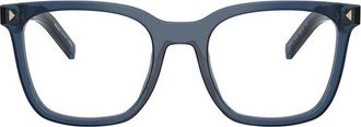 Prada Pr B11V Square Acetate Optical Glasses
