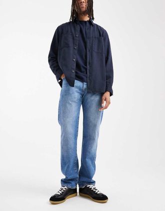 Levi's 501 93 - Jeans dritti comodi lavaggio medio-Blu