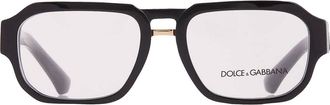 Dolce & Gabbana Demo Navigator Mens Eyeglasses DG3389 501 53