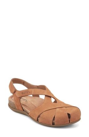 Earth Brentia Sandal in Dark Natural at Nordstrom, Size 8.5