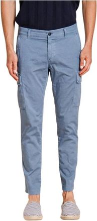 Mason's Chile Cargo Broek - Heren - Slim Fit Broeken - Blauw - M - Katoen - Broeken