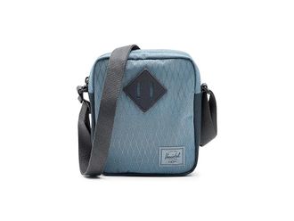 Herschel Herschel Heritagetm Crossbody Messenger Bags Blue Mirage Diamond/Sea Storm, Mesh/Polyester