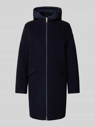 Cinque Mantel aus Schurwoll-Mix mit Kaschmir-Anteil Modell MIRALA in Marine, Gr&ouml;&szlig;e 36