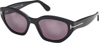 Tom Ford Penny Zonnebril - Dames - Accessoires - Zwart - Maat: 55 MM