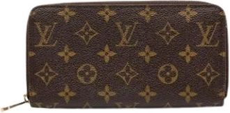 Louis Vuitton Pre-owned Long Wallet - Dames - Vintage Accessoires - Bruin - ONE Size - Vintage