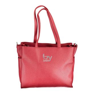 Byblos Shoulder Bags, female, Red, Size: ONE SIZE Red Shoulder Bag with Chain Strap