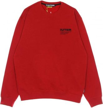 Iuter Sweatshirt - Heren - Sweatshirts - Rood - XS - Hoodies & sweatvesten