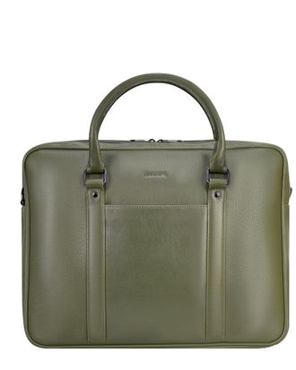 Champs Luggage Onyx Leather Briefcase