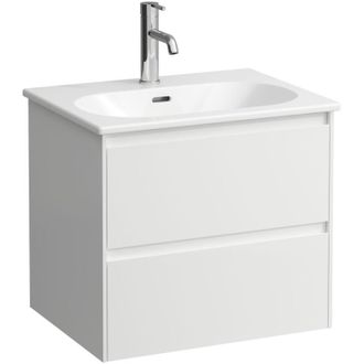 Laufen Lua Juego Completo, Lavabo Incl. Mueble Bajo Lavabo, - Laufen