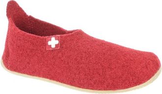 Living Kitzb&uuml;hel Slipper Schweizer Kreuz No. 4249 H&uuml;ttenschuhe - Unisex | rot