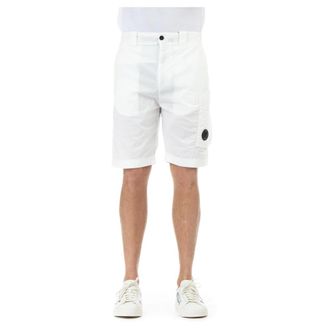 C.P. Company Hombre, Pantalones cortos, Blanco, Talla: L