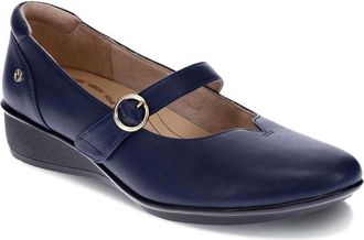 Revere Comfort Shoes Womens Sicily Mary Jane Shoes In Blue French