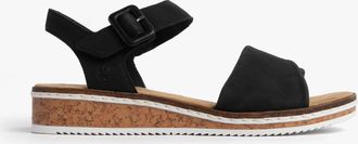 Rieker V3691-00 Womens Sandals Black - Size UK 6.5