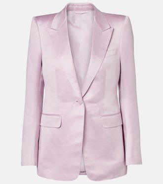 Tom Ford Cotton and silk satin blazer