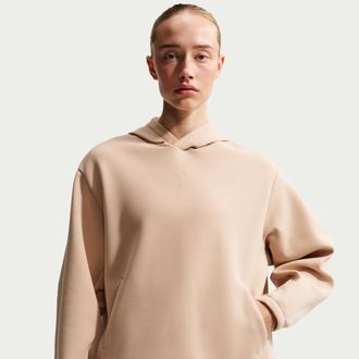 Nike Womens Kobe Dri-FIT Pullover Basketball Hoodie in Brown | IF4930-221