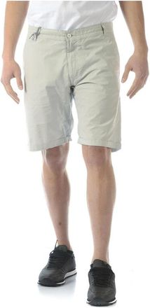 Daniele Alessandrini Shorts - Heren - Korte Broeken - Beige - W31 - Katoen - Korte Broeken