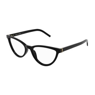 Saint Laurent Glasses, unisex, Black, Size: 55 MM Cat-eye Optical Frame